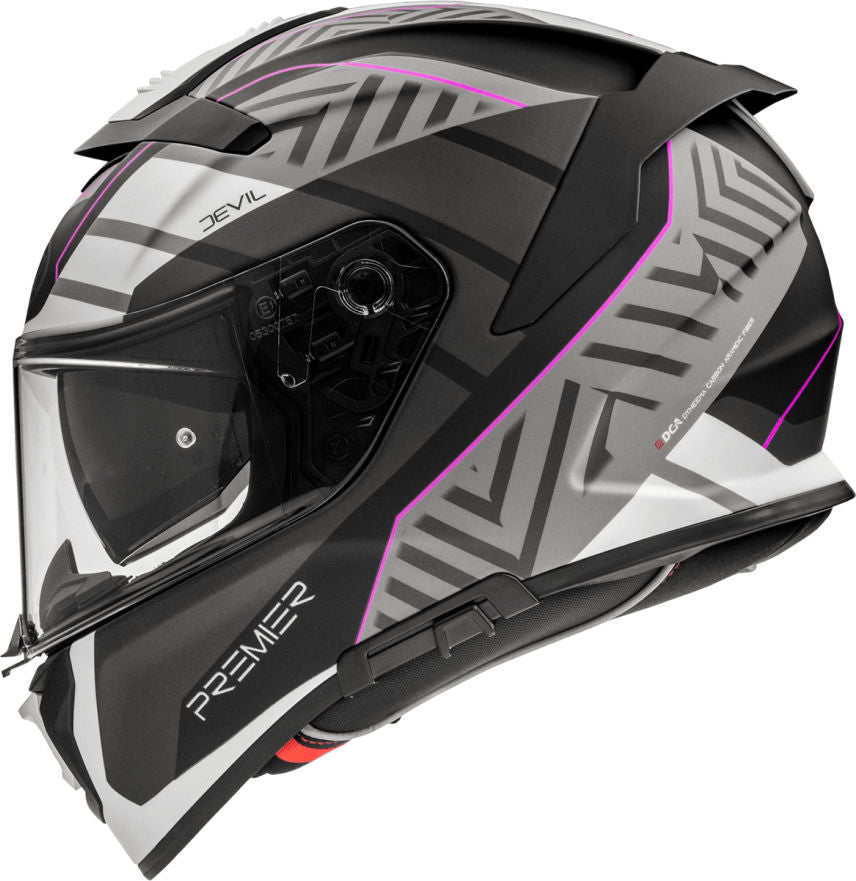 Premier Full Face Helmet 22 Devil SZ 18 BM | APINTDEVFIBZ18