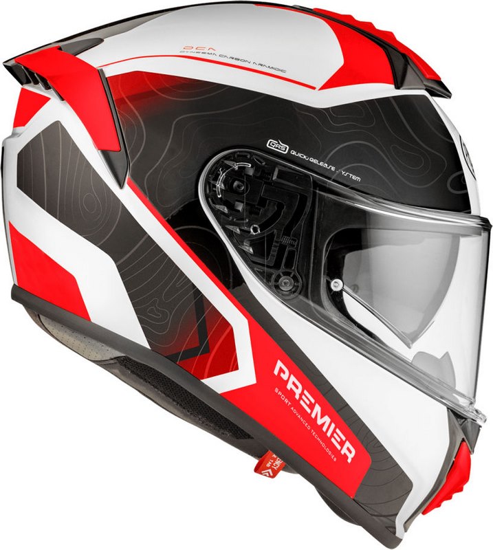 Premier Full Face Helmet 22 Evoluzione DK 2 BM pinlock include | APINTEVLFIBDK2