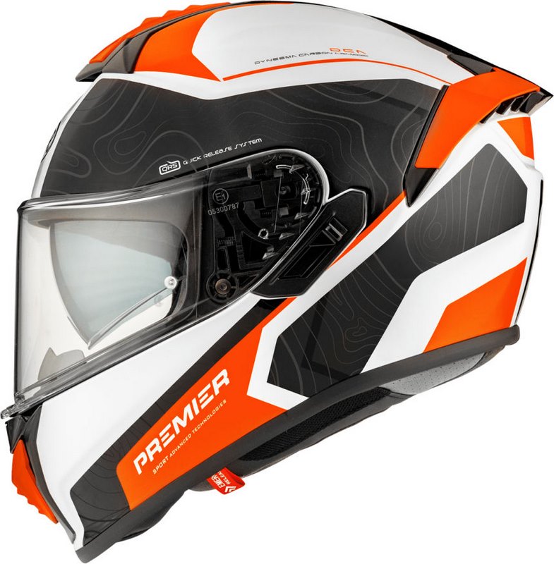 Premier Full Face Helmet 22 Evoluzione DK 93 pinlock included | APINTEVLFIBDK9