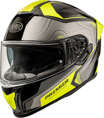 Premier Full Face Helmet 22 Evoluzione DK Y pinlock included | APINTEVLFIBDKY