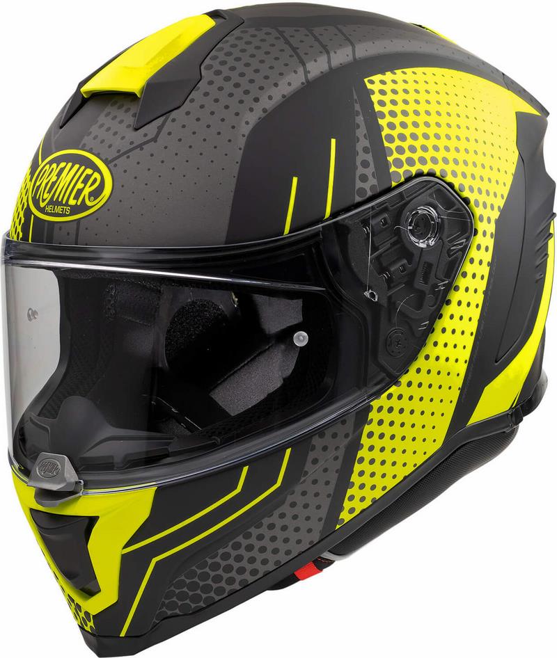 Premier Full Face Helmet HYPER BP Y 9 BM | APINTHYPFIBBPY0
