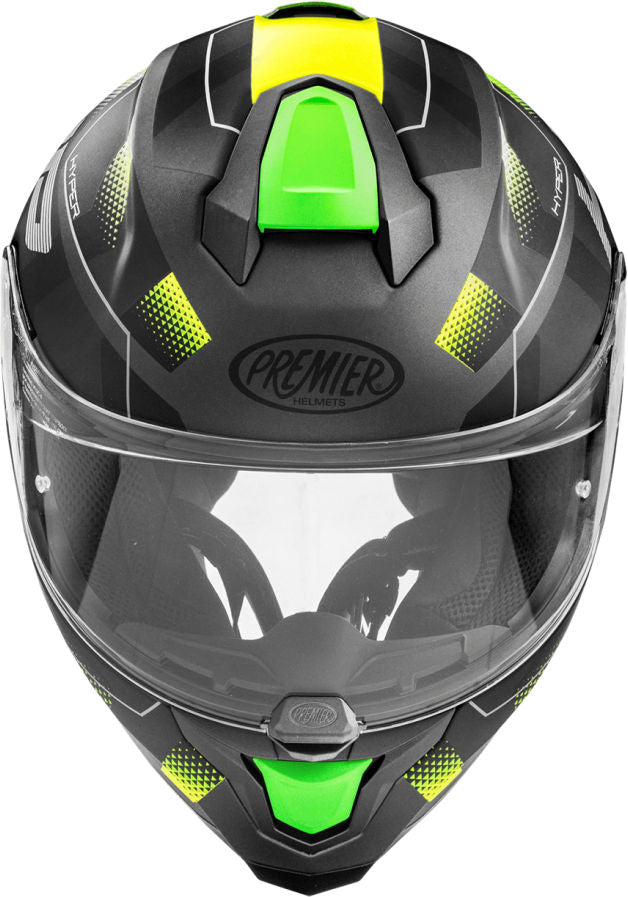 Premier Full Face Helmet 22 Hyper HP6 BM pinlock included | APINTHYPFIBH6M