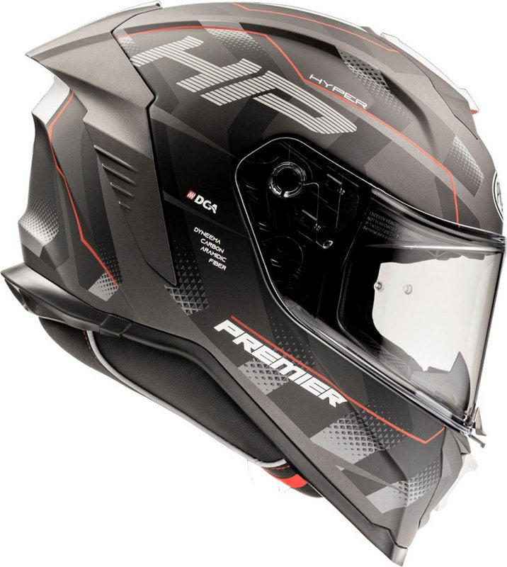 Premier Full Face Helmet 22 Hyper HP92 BM pinlock included | APINTHYPFIBH92