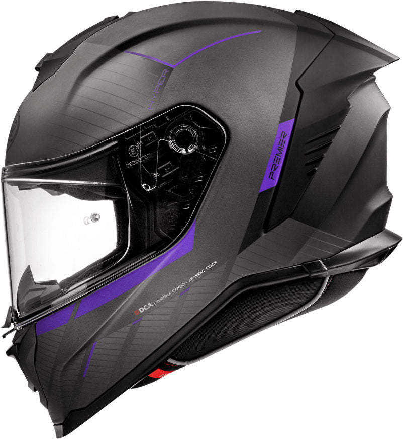 Premier Full Face Helmet 22 Hyper RS18 BM pinlock included | APINTHYPFIBR18