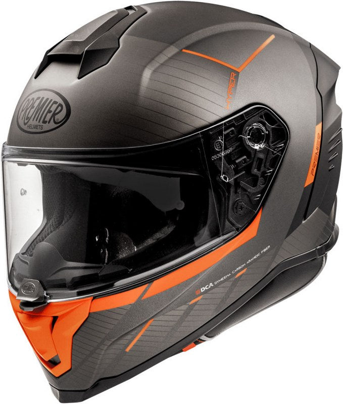 Premier Full Face Helmet 22 Hyper RS93 BM pinlock included | APINTHYPFIBR93