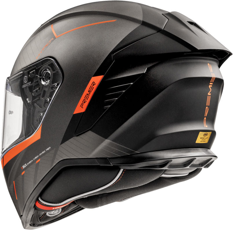 Premier Full Face Helmet 22 Hyper RS93 BM pinlock included | APINTHYPFIBR93