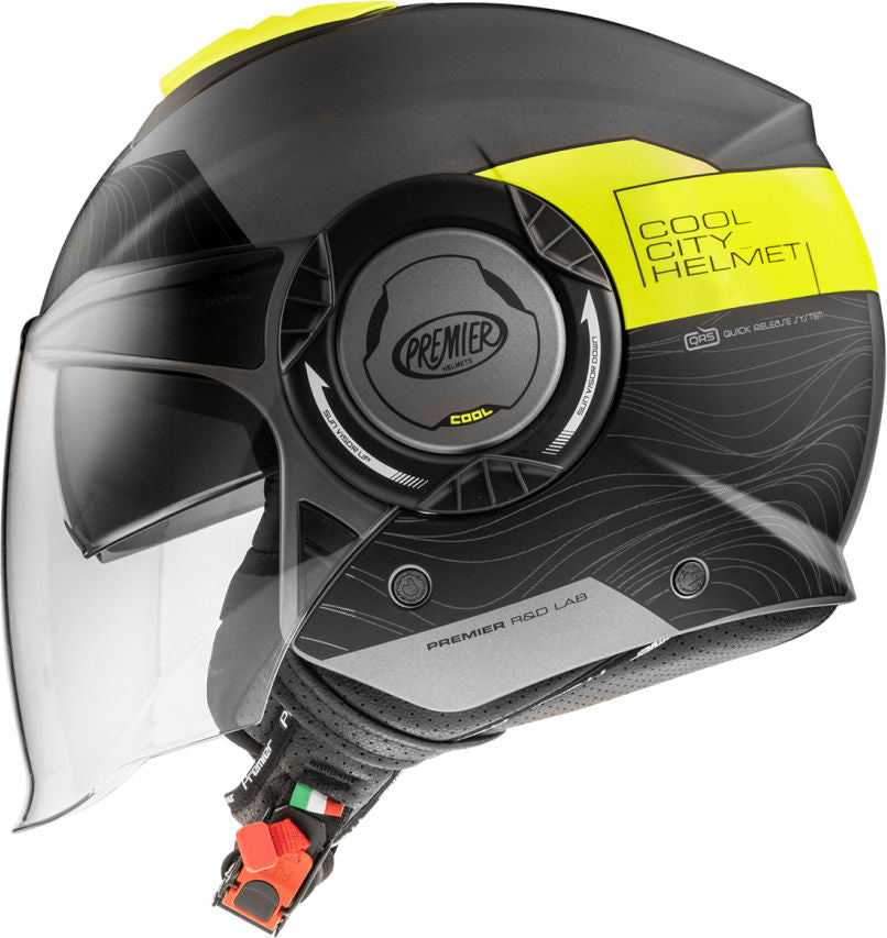 Premier Open Face Helmet 22 Cool Evo DSY 17 BM | APJETCOOPOLDSY