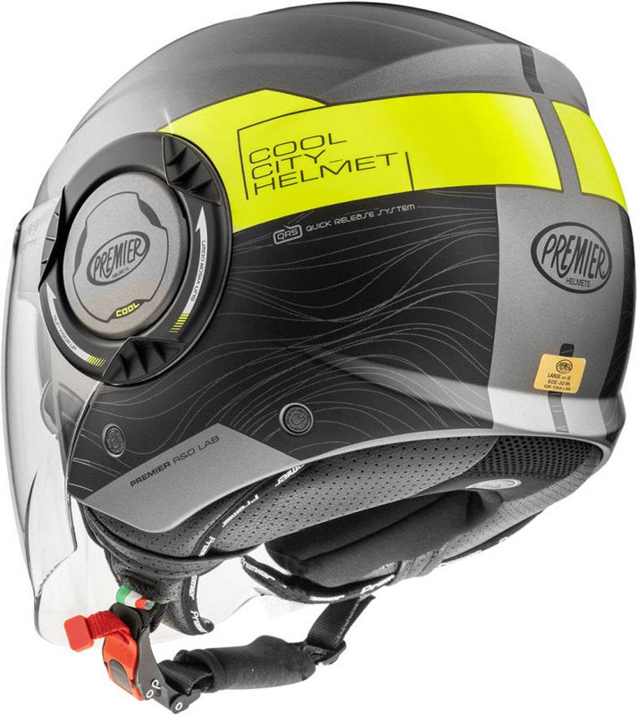 Premier Open Face Helmet 22 Cool Evo DSY 17 BM | APJETCOOPOLDSY