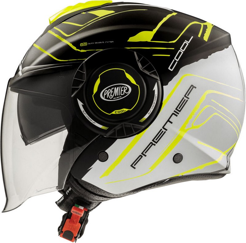 Premier Open Face Helmet 22 Cool Evo NT Y8 BM | APJETCOOPOLNY8