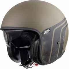 Premier Open Face Helmet VINTAGE BTR MILITARY GREEN BM | APJETVIEFIBBTM0
