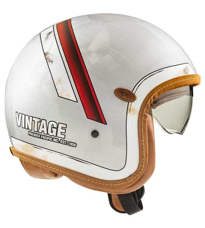 Premier Open Face Helmet 22 VINTAGE EVO PLATINUM ED.DR DO 8 BM | APJETVIEFIBDR8