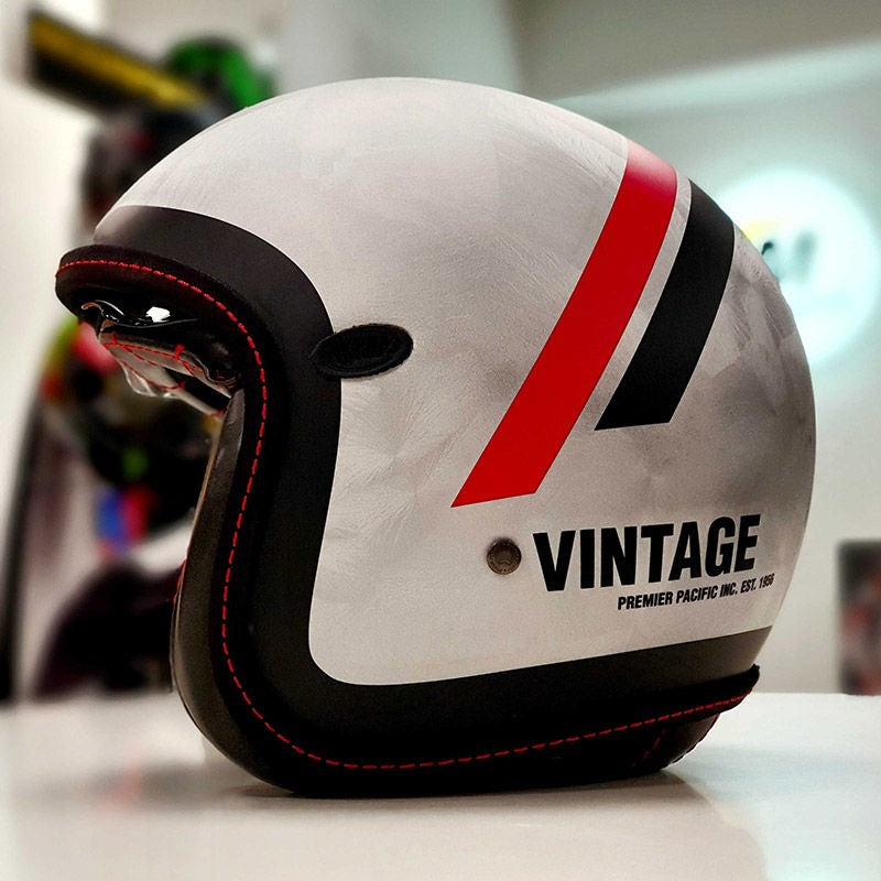 Premier Open Face Helmet 22 VINTAGE EVO PLATINUM ED.DR DO92BM | APJETVIEFIBDRM