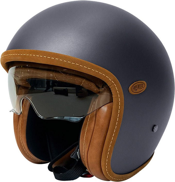 Premier Open Face Helmet 22 VINTAGE EVO PLATINUM ED. U17BM | APJETVIEFIBP17