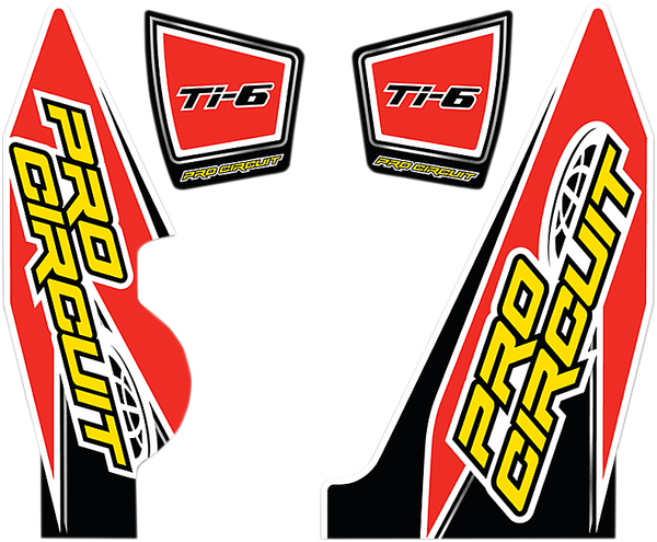 ProCircuit Exhaust Decal | DC14TI6-YZ250F
