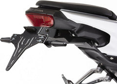 PROTECH license plate holder kit including reflector and plate light , Black | 5820505