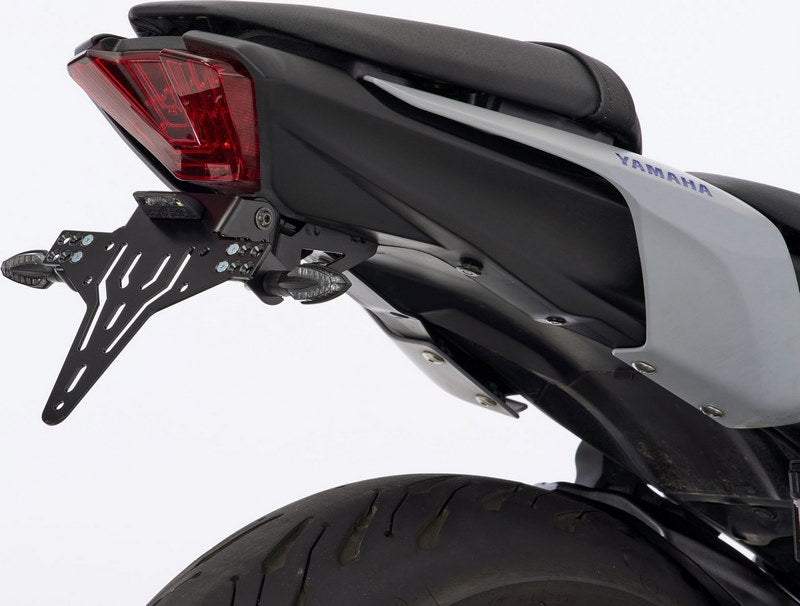 PROTECH license plate holder kit including reflector and plate light , Black | 5820511