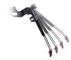 PROTECH license plate holder set incl. Reflector and license plate light | 7210016