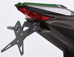 PROTECH license plate holder kit including reflector and plate light , Black | 7210019
