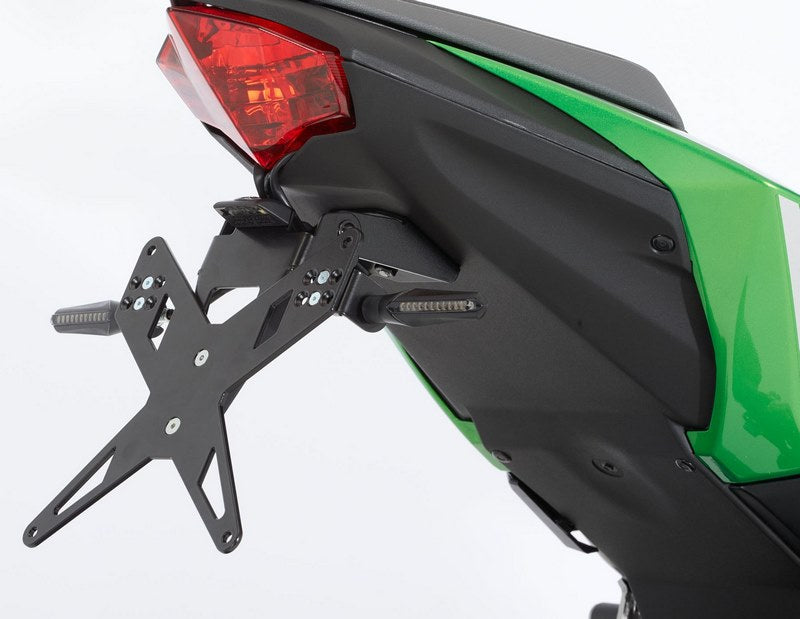 PROTECH license plate holder kit including reflector and plate light , Black | 7210053