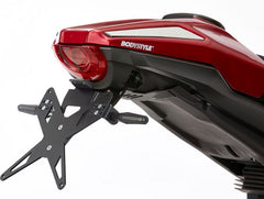 PROTECH license plate holder kit including reflector and plate light , Black | 7210085