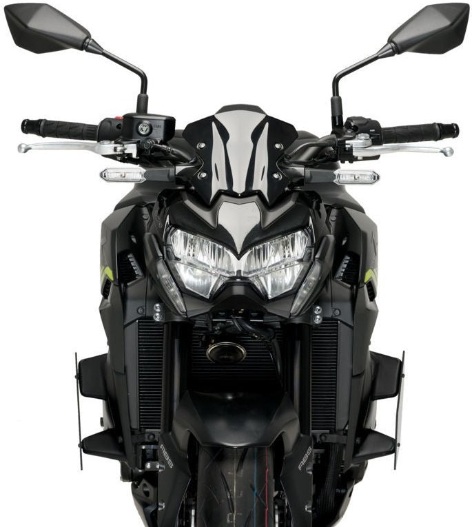 Puig Downforce Naked spoilers for motorcycle Kawasaki Z900 2020 | 20284