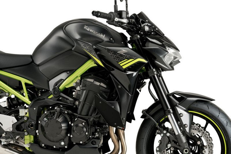 Puig Downforce Naked spoilers for motorcycle Kawasaki Z900 2020 | 20284