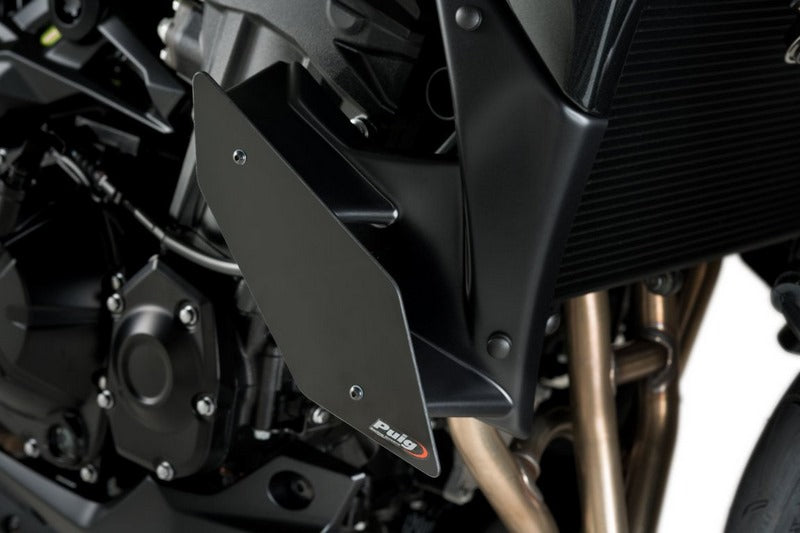 Puig Downforce Naked spoilers for motorcycle Kawasaki Z900 2020 | 20284