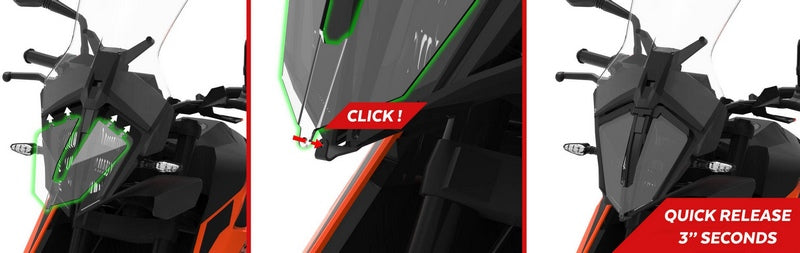 Puig HEADLIGHT PROTECTOR FOR KTM 390 ADVENTURE 2020 | 20416