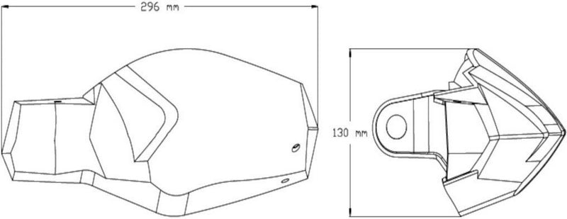 Puig HANDGUARDS FOR DUCATI SCRAMBLER DESERT SLED 2017 | 20509