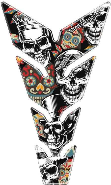 Puig Skull Party Tank Protector | 20593