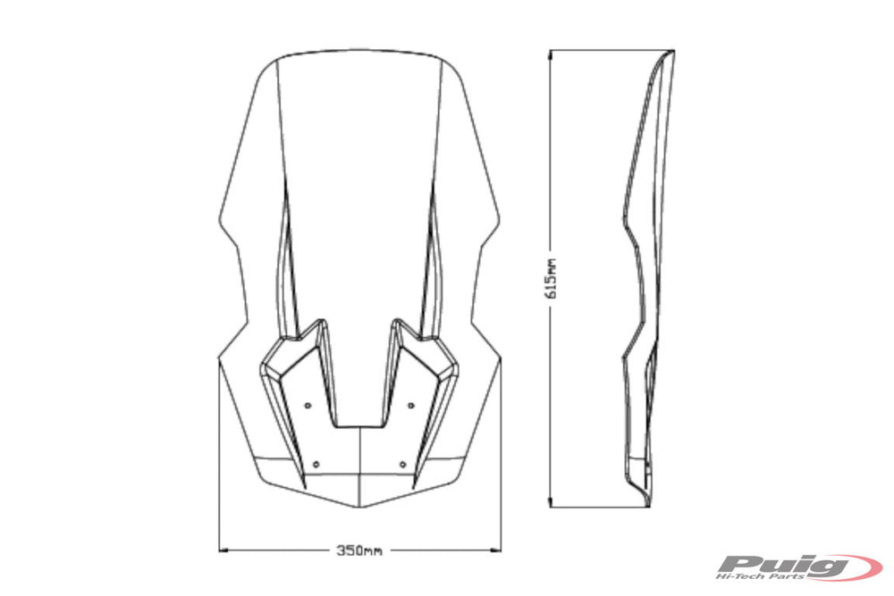 Puig Windshield V-Tech Line Touring  | 20713