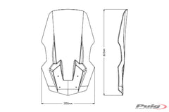 Puig Windshield V-Tech Line Touring  | 20713