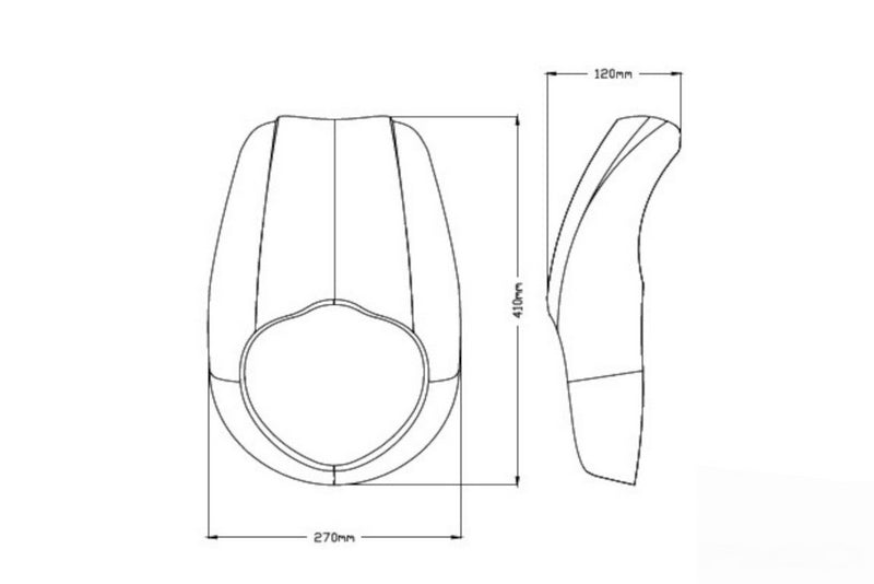 PUIG Anarchy Semifairing | 21093