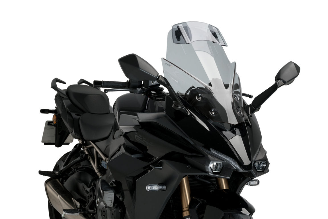 Puig Touring Windshield With Visor Smoke | 21343H
