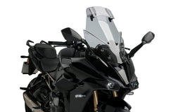 Puig Touring Windshield With Visor Smoke | 21343H