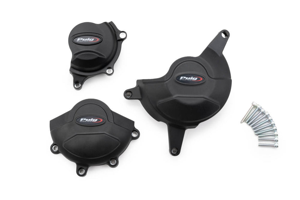 Puig Engine Protective Cover Black | 21367N
