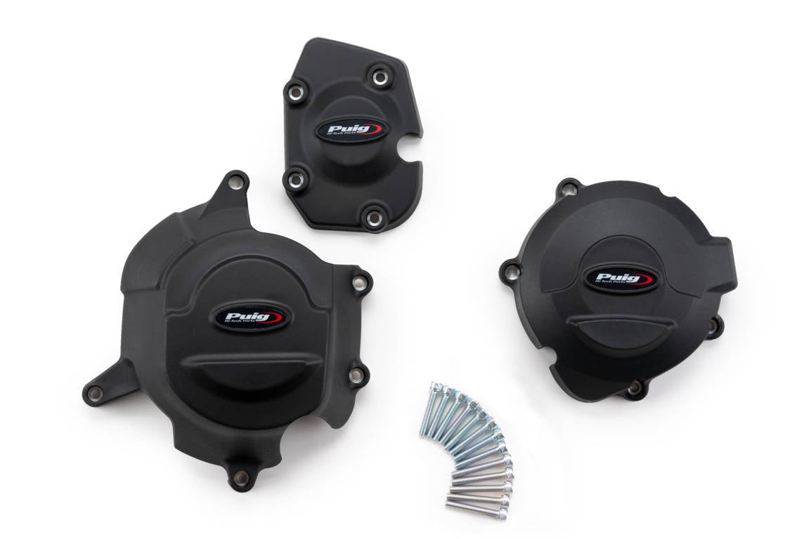 Puig Engine Protective Cover Black | 21443N