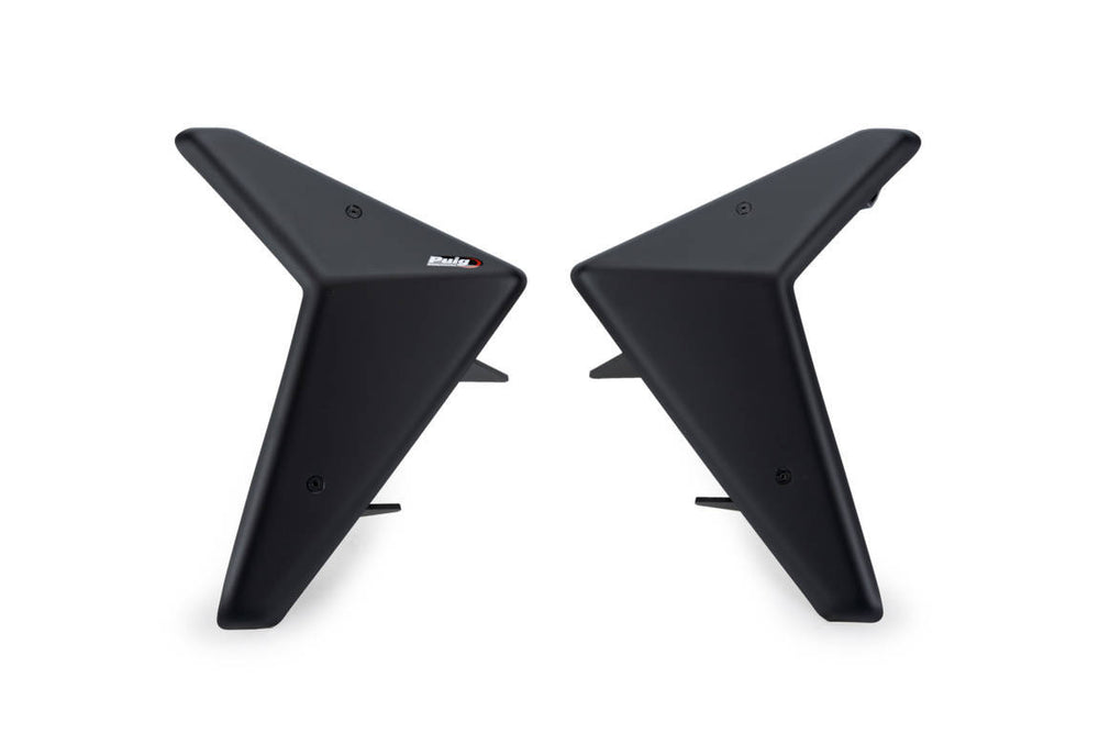Puig Downforce Naked Side Spoilers Matt Black | 21475J
