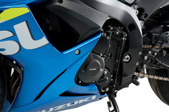 Puig Engine Cover Track For Championship Black | 21515N