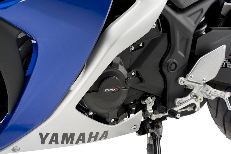 Puig Engine Cover Track For Championship Black | 21520N