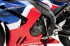 Puig Engine Cover Track For Championship Black | 21706N