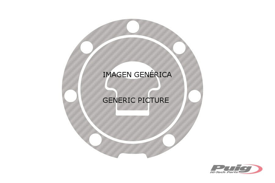 Puig Fuel Cap Protector X-treme, Carbon look | 3697C
