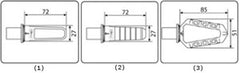 Puig Footpegs Adapters
