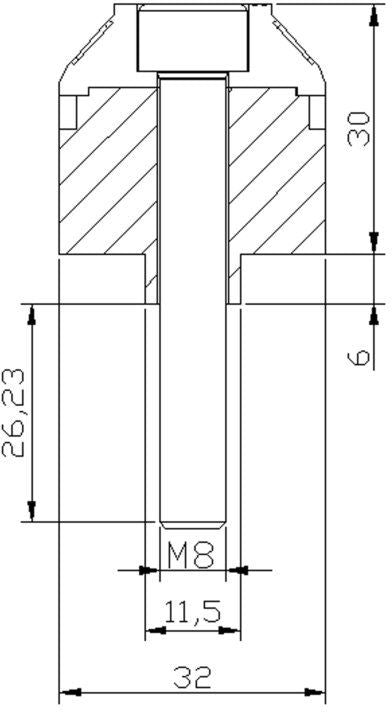 Puig Short Bar end weights with rim