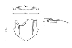 PUIG Windshield New Generation Sport Plus | 9507