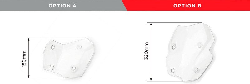 Puig Touring Windshield with Visor