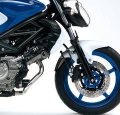 Pyramid Plastics Suzuki SFV 650 Gladius Extenda Fenda Matte Black 2009>2015 | 050410