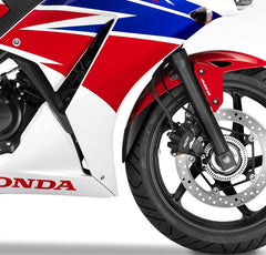 Pyramid Plastics Honda CBR 300 R Extenda Fenda Matte Black 2014> | 051025