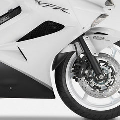 Pyramid Plastics Honda VFR 800 V Tec Extenda Fenda Matte Black 2002>2013 | 05135