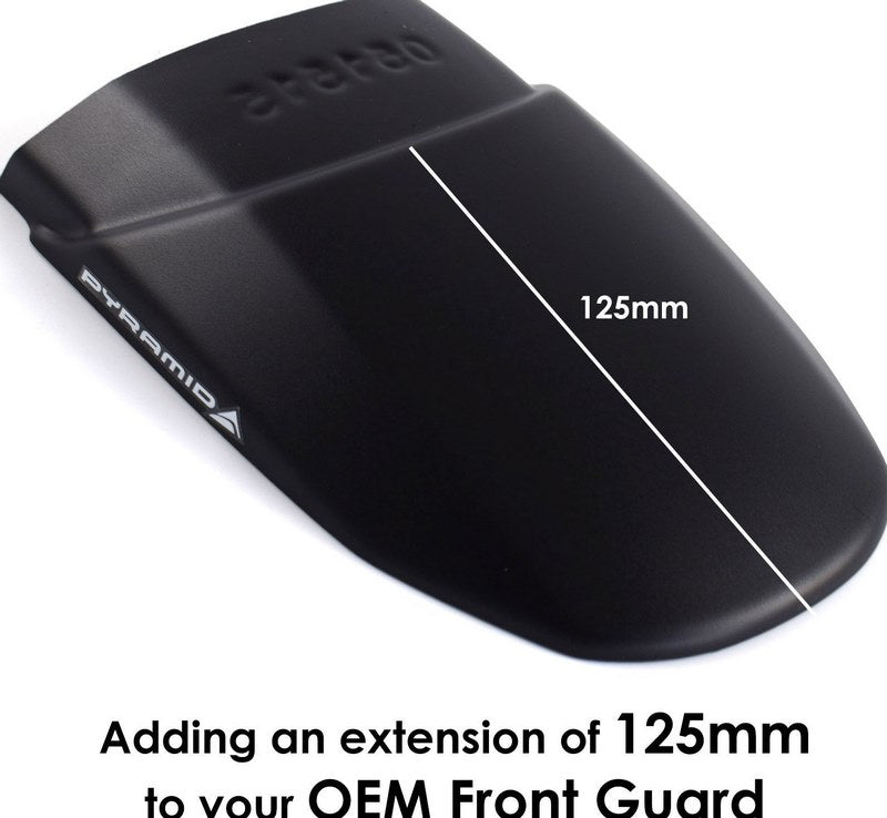 Pyramid Extenda Fenda | Matte Black | Honda CRF 1100L Africa Twin Adventure Sports 2024> | 051515